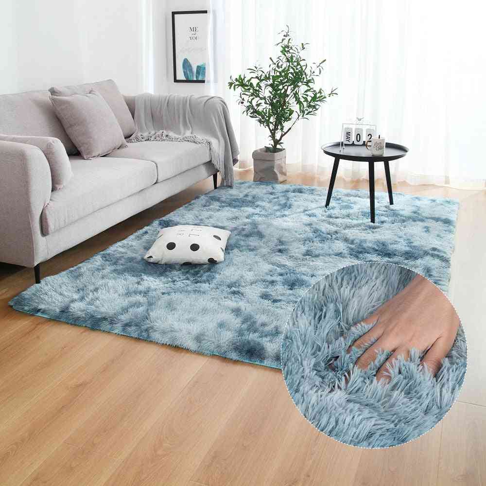 Modern Anti Slip Tie Dyeing Soft Carpets / Mats / Rugs For Living Room Or Bedroom (set-2)
