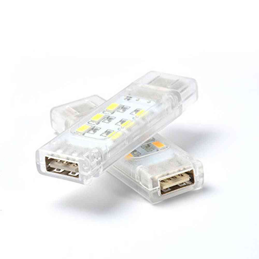 Led Mini Portable Usb Lamp - Camping Lighting For Power Bank, Pc And Laptop