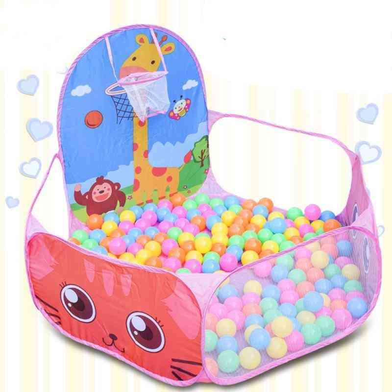 Foldable Sports Ocean Ball -basket Pit Pool Game, Educational Toy