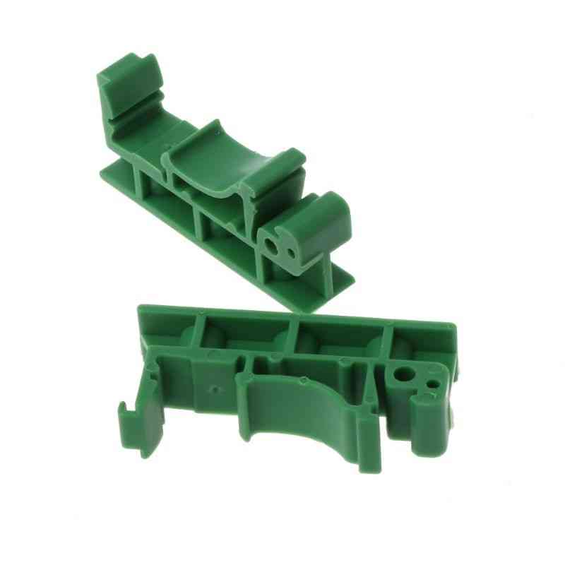 Printplaat din rail montage adapter printplaat beugel houder drager clip -