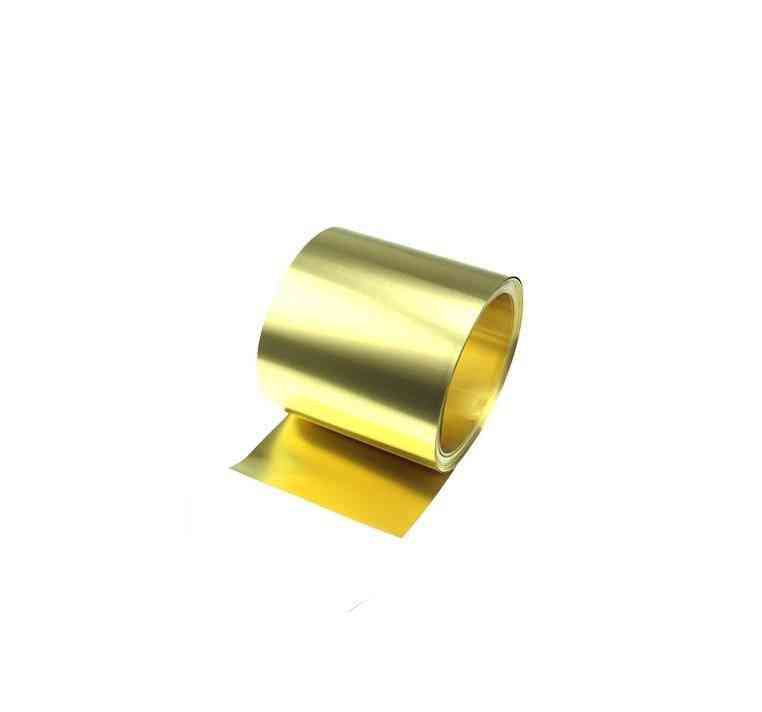 Diy Brass Strip, Gold Plated Foil Sheet