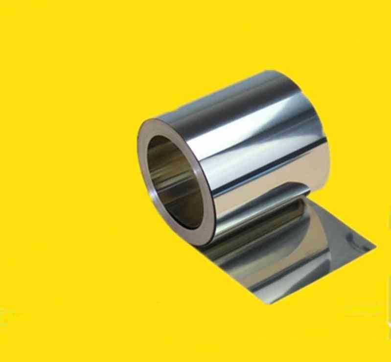 Stainless Steel, Silver Fine Plate Foil For Precision Machinery