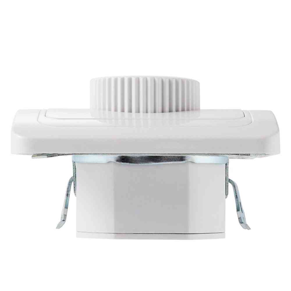 Interruptor de atenuación de 220 v controlador de velocidad de atenuación led para luz de techo regulable foco de luz descendente enchufe de la ue -