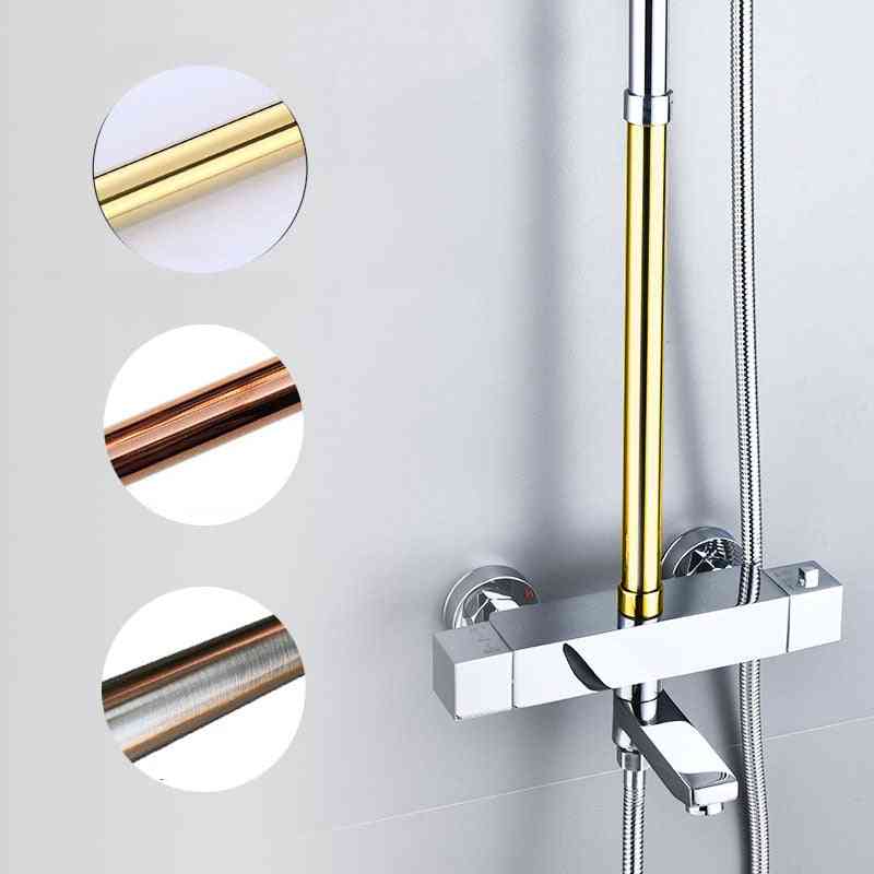 Brass Shower Tube Extend Pipe With 30cm, Extension Tube Bar