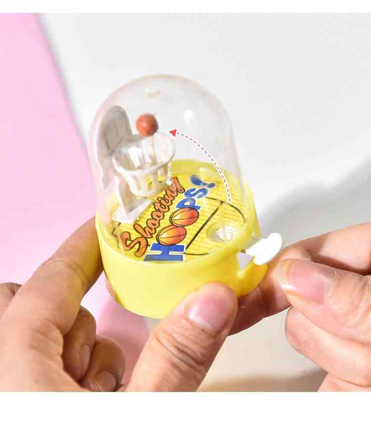 מכונת כדורסל התפתחותית נגד לחץ נגן כף יד, מתנת צעצועי לחץ דם כדורסל לילדים - אקראי -175 / כפי שמוצג