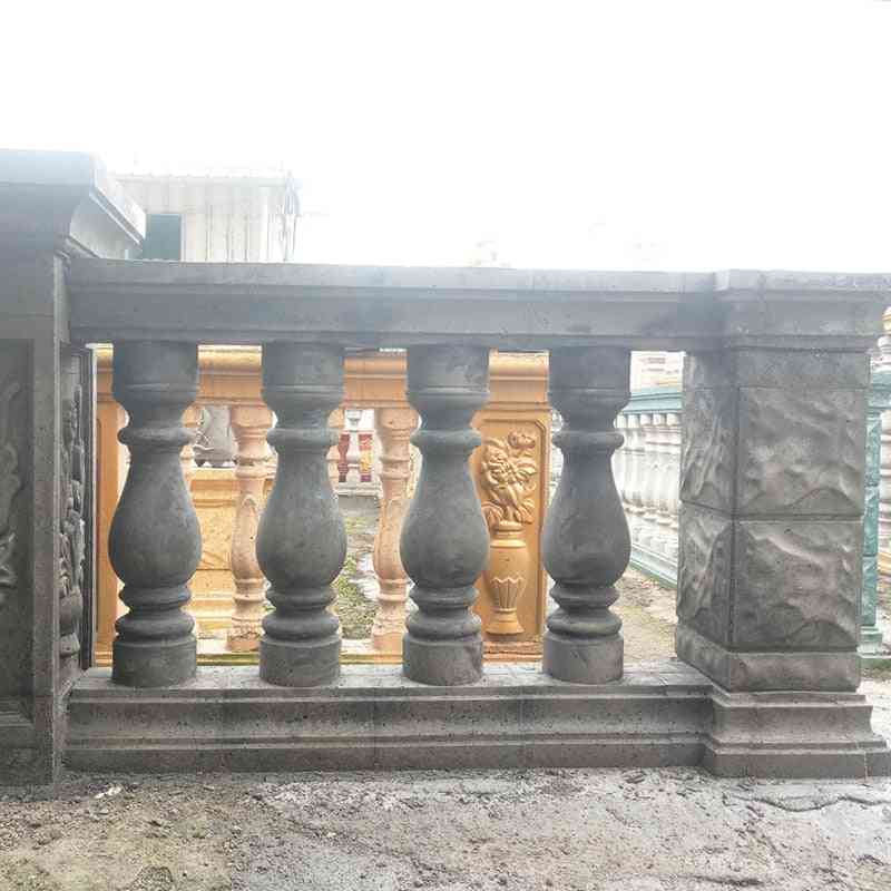 Forme de bouteille classique de 83cm /32.68in, colonne extérieure coulée en place en béton balcon balustre moule jardinage - balustrades en ciment bricolage -