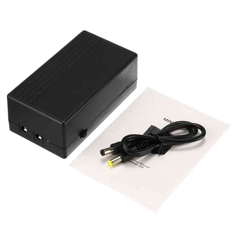 Intelligent Mini Ups 12v For Uninterrupted Backup Power Supply To Camera Routers