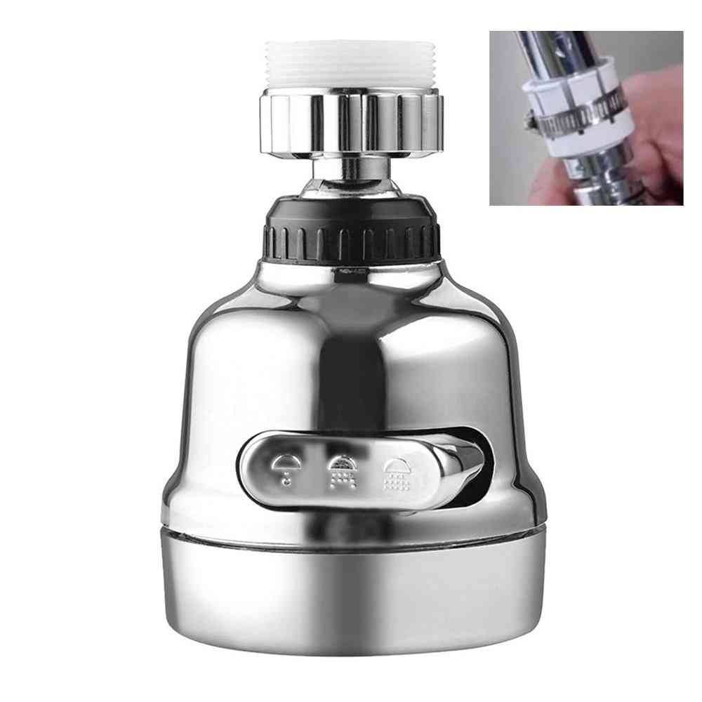 Adjusting 360 Rotate Water Saving Kitchen Shower Faucet Tap