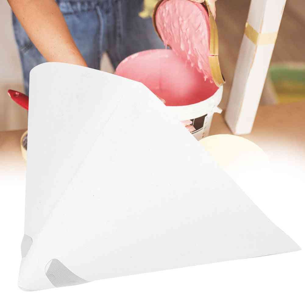 Mesh Paper Paint Strainer, Conical Fine Filter - Industrial Coating Cone Funnel