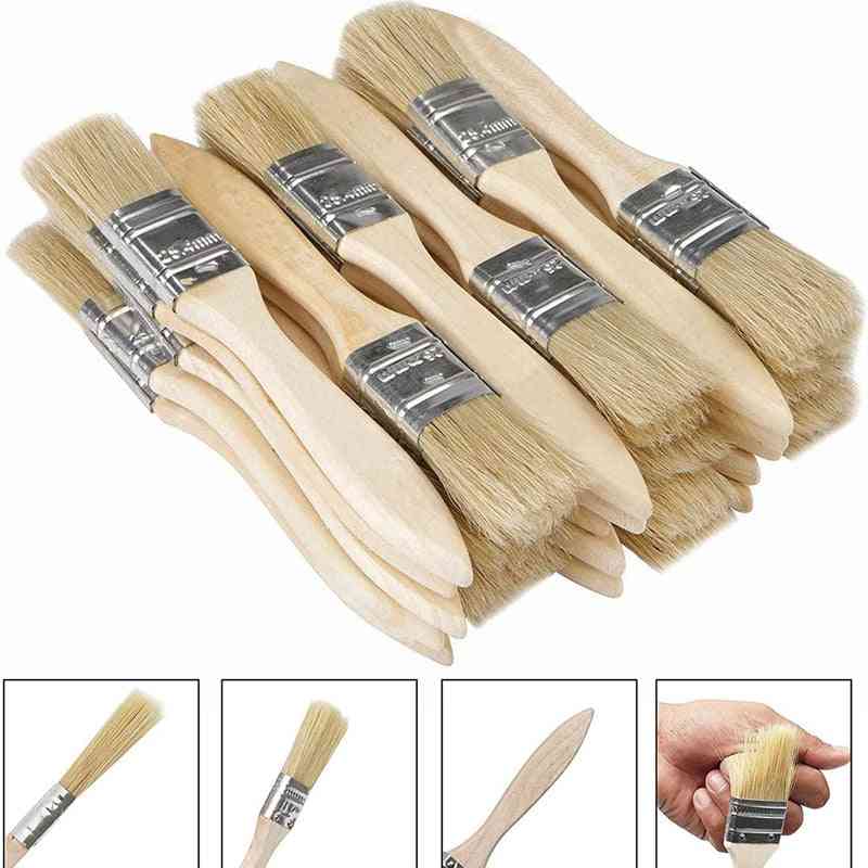 1 Inch (24mm) Paint Brushes And Chip Paint Brushes For Paint Stains Varnishes