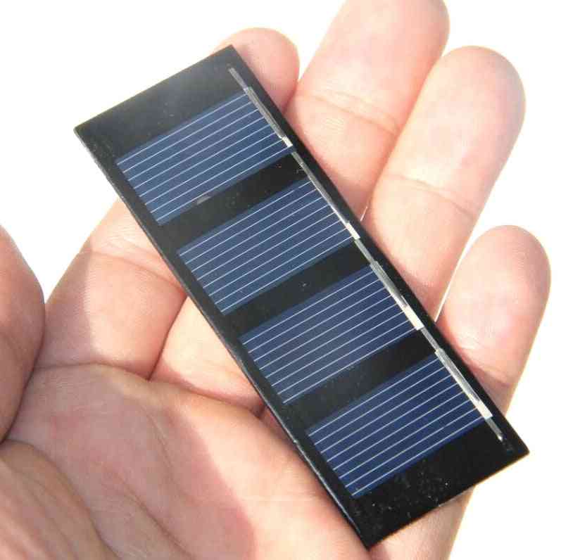 Mini polykristallin DIY solpanel leksak, utbildningssatser -