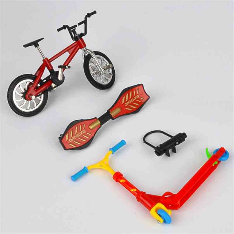 Mini Two Wheel Scooter Bike, Finger Skateboard-children's Toy