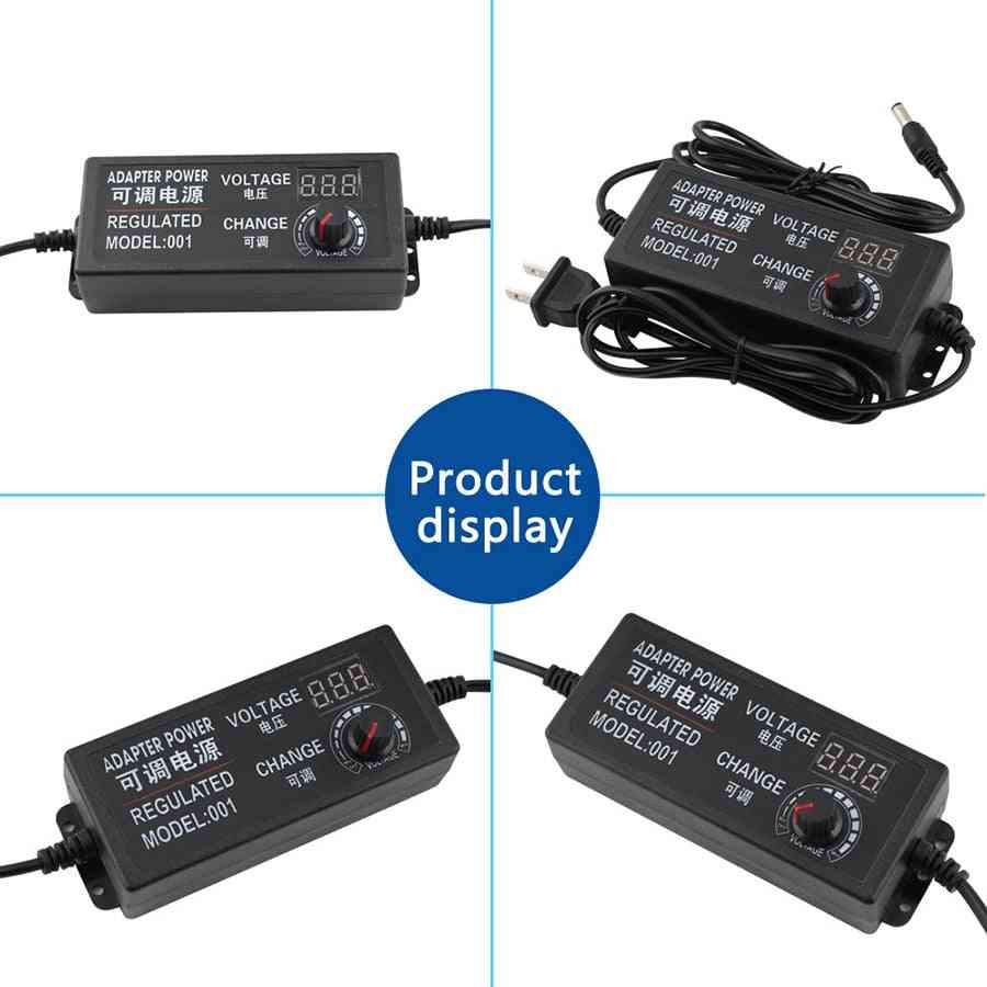 Adjustable Power Supply Adjustable- Ac To Dc Lighting Transformers With Display Screen