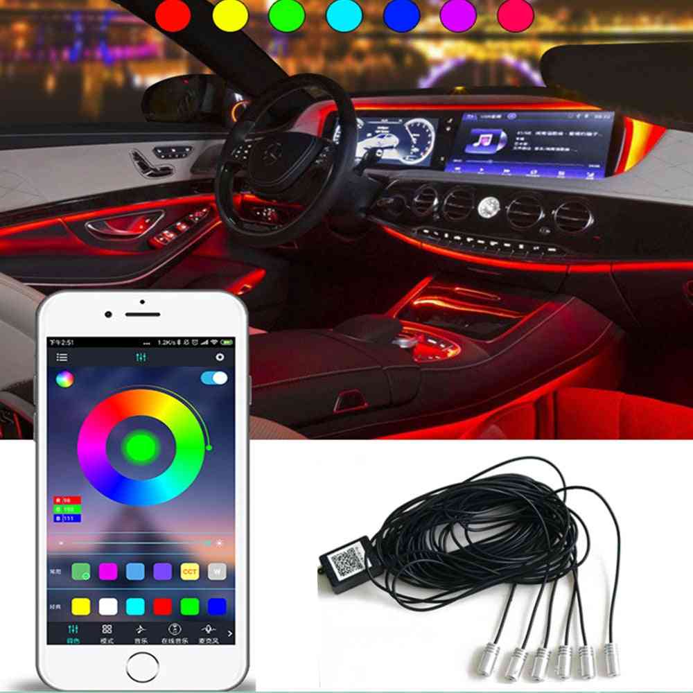 Wireless Remote Control & Mobile Phone App Car Cold Light