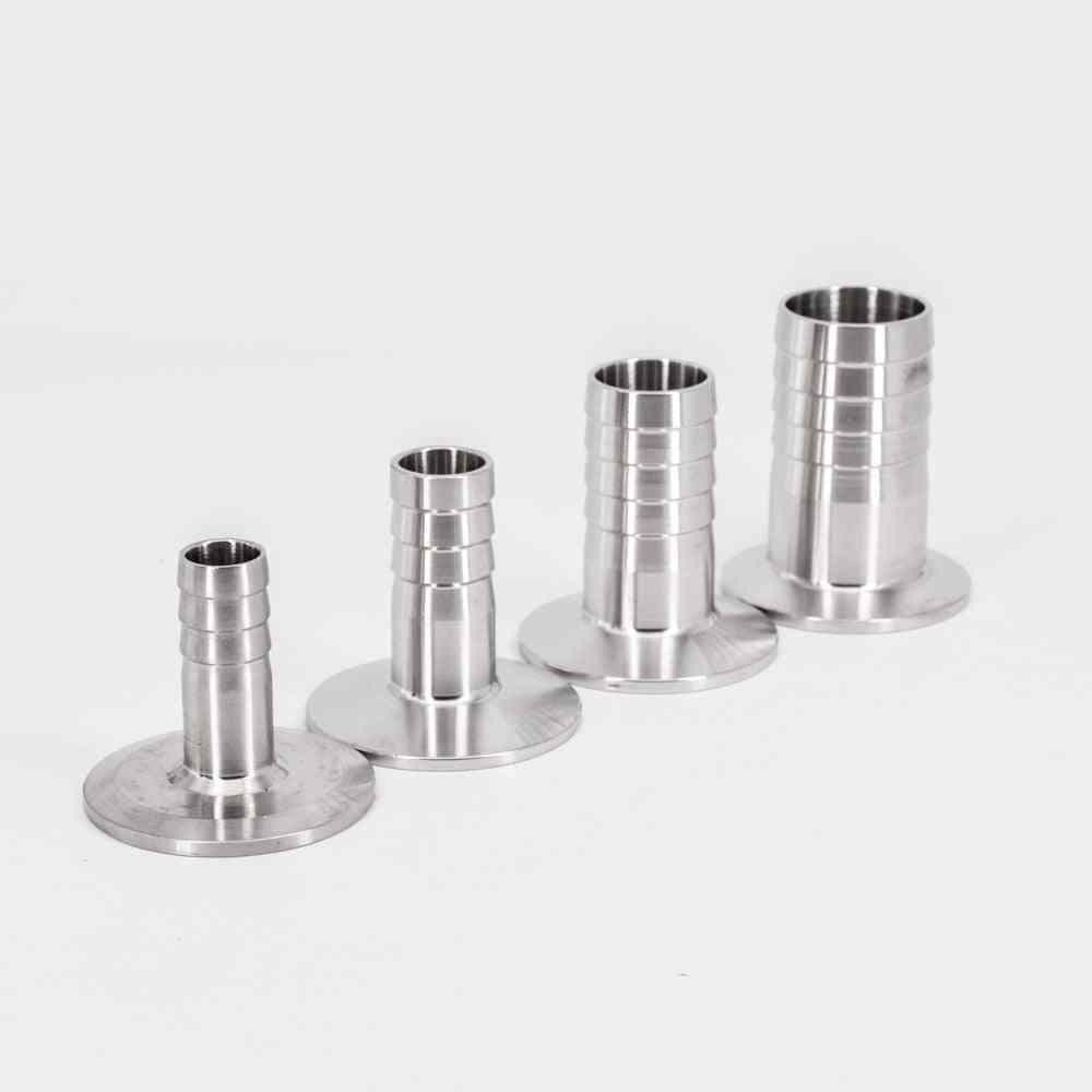 Stainless Steel Hose Barb, Tri Clamps