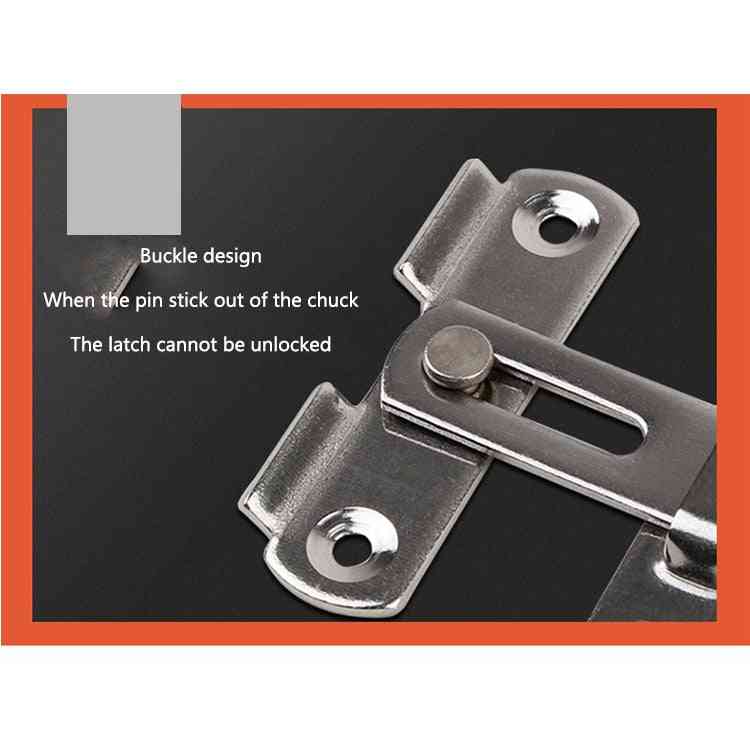 2-inches Stainless Steel, Hasp Latch Lock, Sliding Door