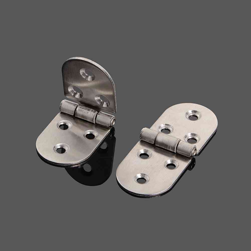 Stainless Steel Flush Hinges, With 180-degree