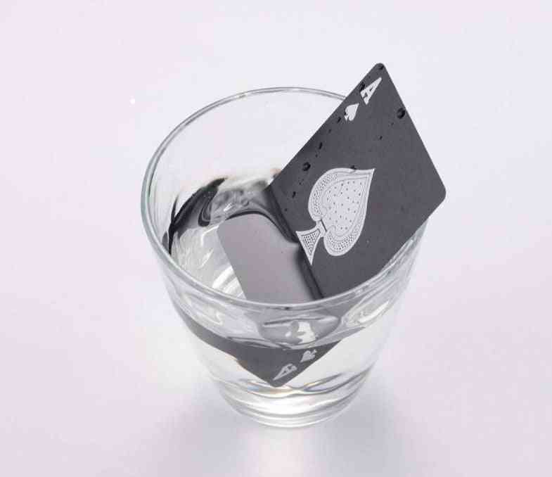 54sheets/set Waterproof, Plastic Pvc Poker Playing Cards Deck