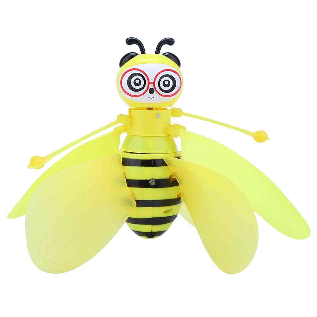 Senzor rc mini infraroșu, inducție de zbor a albinelor - jucărie pentru copii dronă de avion