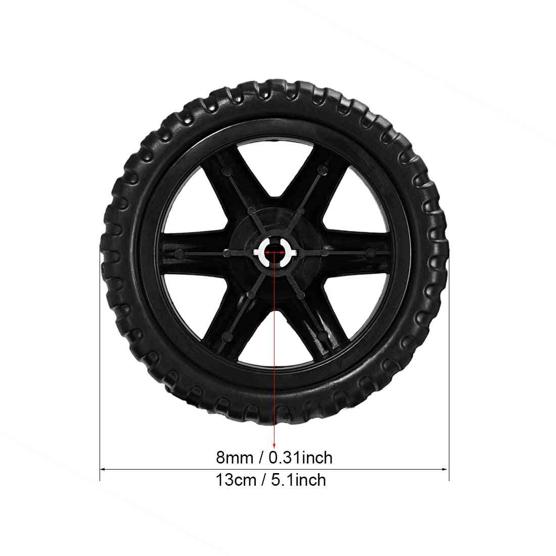 2pcs  Shopping Cart Wheel ,replacement Rubber Foaming Black