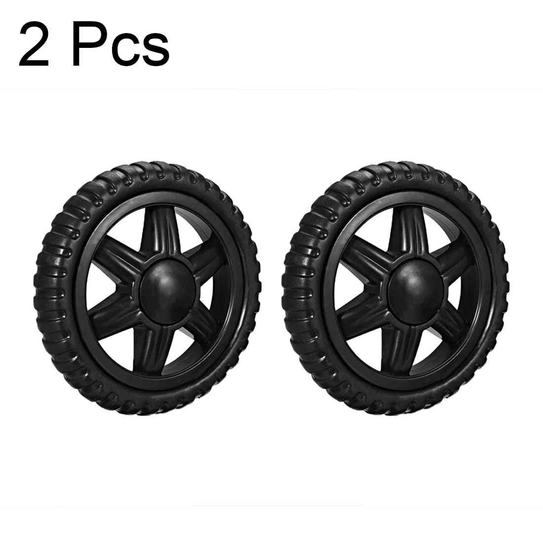 2 kotača kolica, zamjenska guma koja se pjeni crna