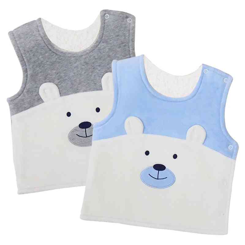 Baby Vests, Double Layer, Thick Warm Shirts