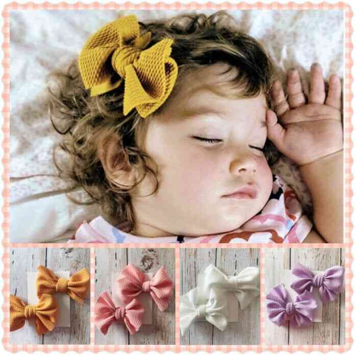 Baby Girl Hair Bow Knot Clips