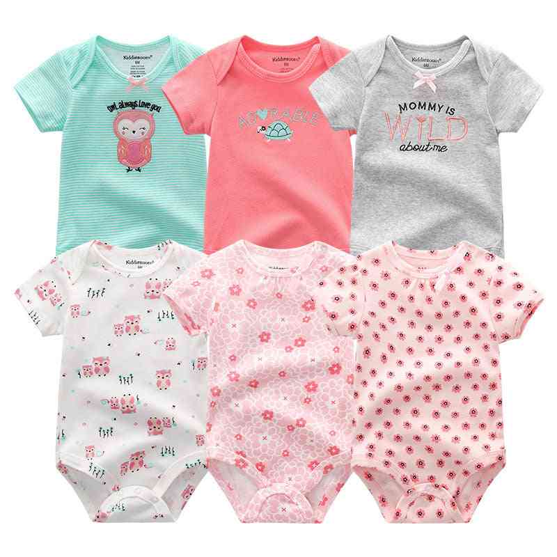 Newborn Baby Bodysuits Short Sleevele Clothes