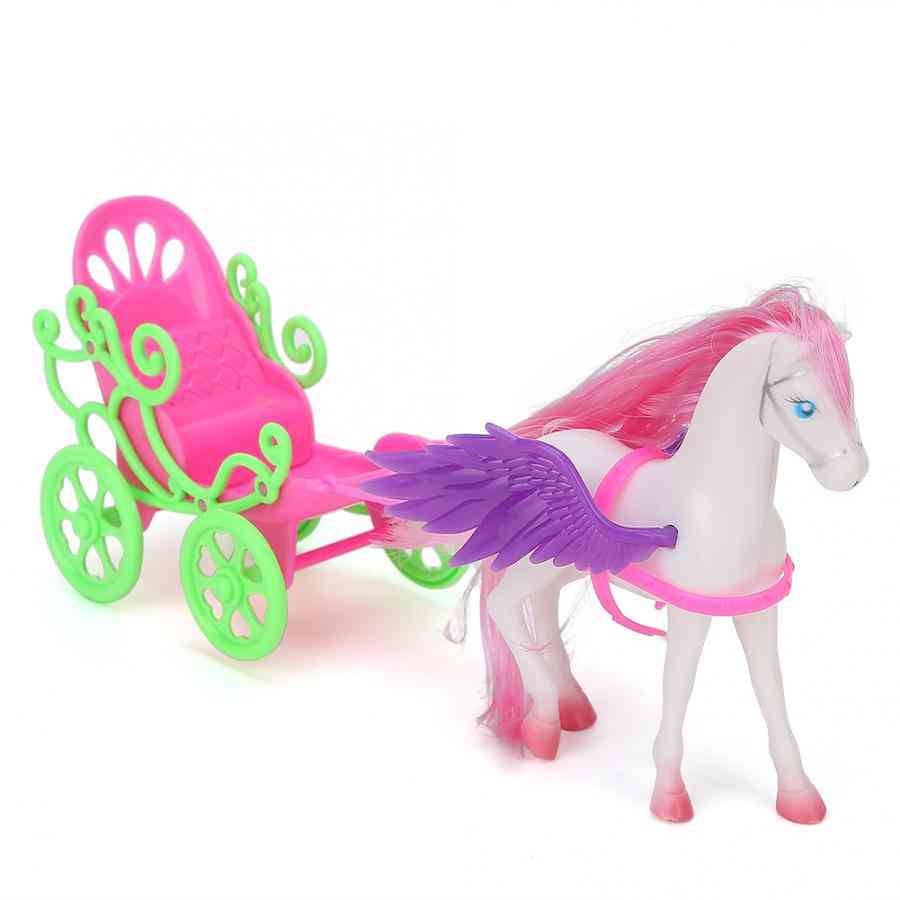 Mini Horse Drawn Cart-pretend Play Toy