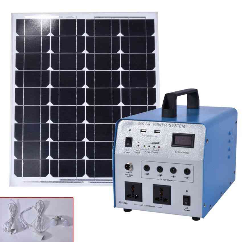 Solar Power Generation System And Panels