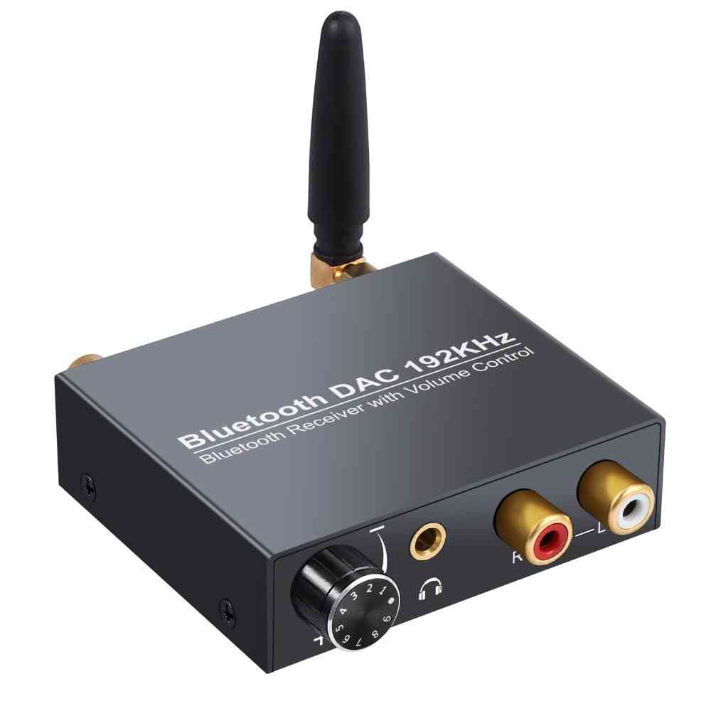 Digital To Analog Audio Converter With Bluetooth Wireless Receiver
