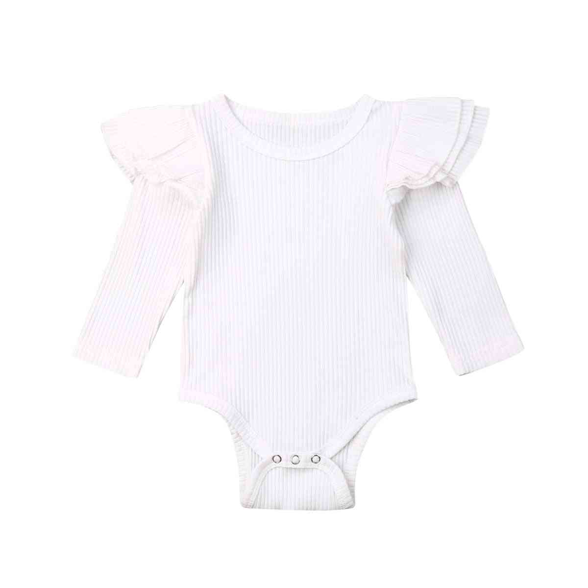 Spring/autumn Long Sleeve Bodysuit For Babies