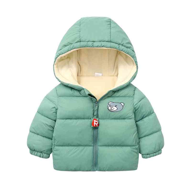 Gyerek pamut ruházat, megvastagodott kabát baba téli meleg ruhák