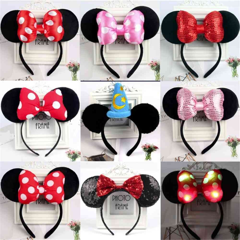 Mickey Minnie Mouse Ears Headbands