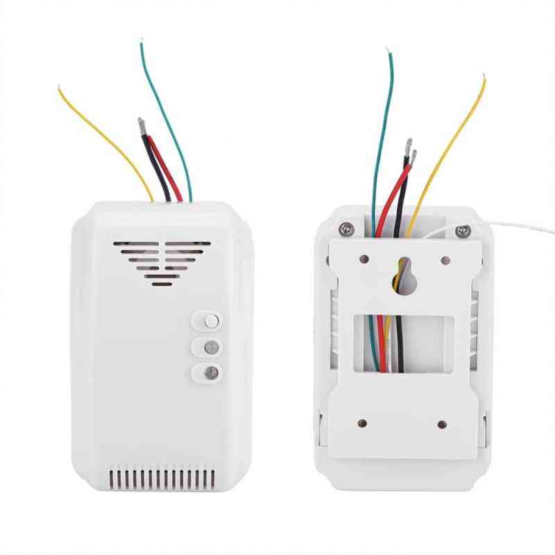 Natural Gas Alarm Sensor With Led Flash Light