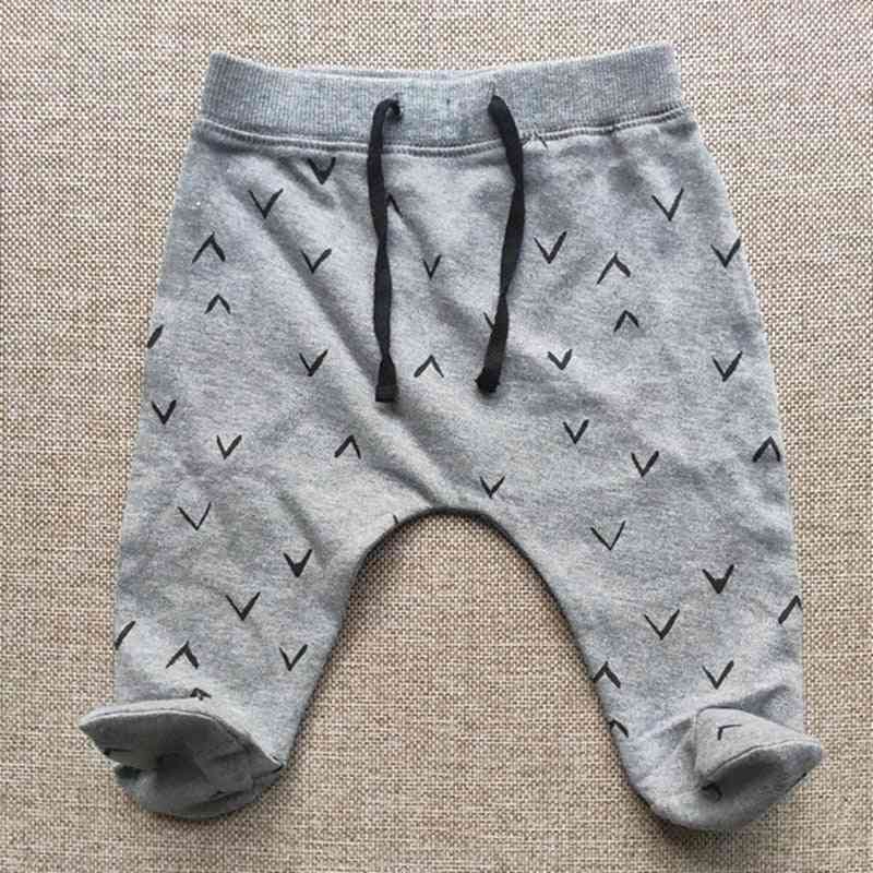 Spring Autumn Footed Baby Pants - Clothes Unisex Casual Bottom Pants Newborn Baby Clothing