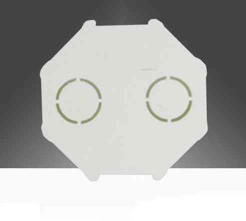 Caja de montaje en pared universal estándar de la ue para interruptor y enchufe- (73 * 62 mm) -