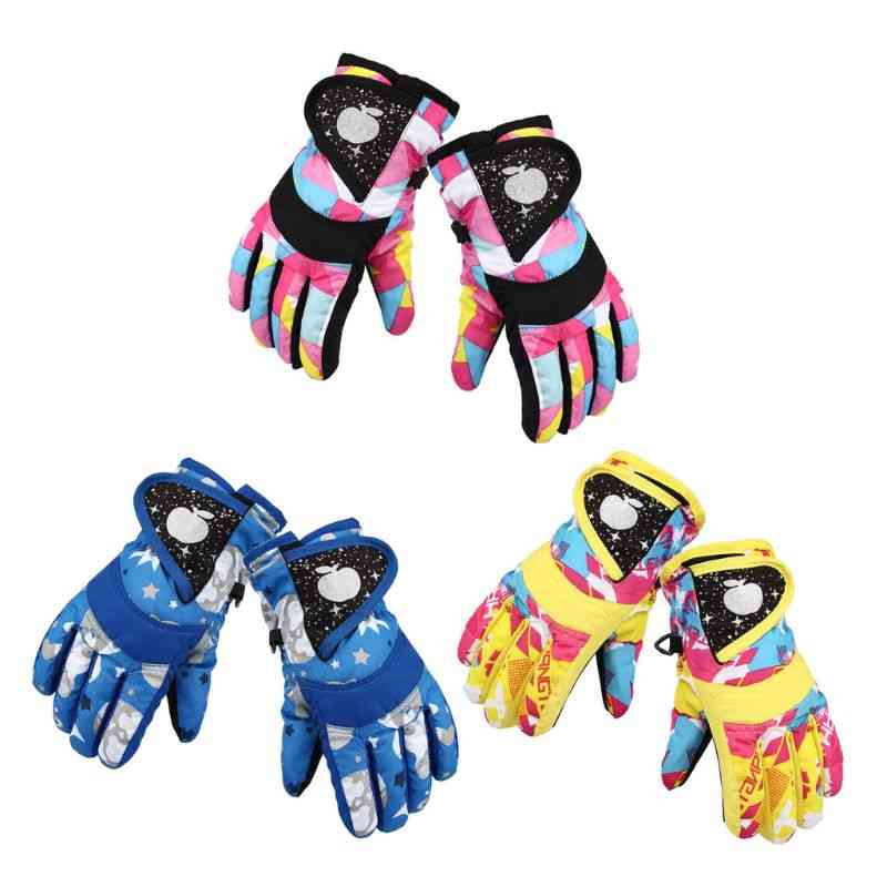 Nepromokavé zimní lyžařské snowboardové rukavice