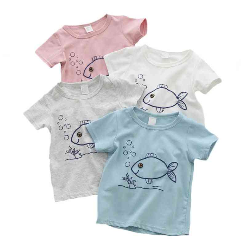 Short Sleeve, Casual Cotton T-shirts