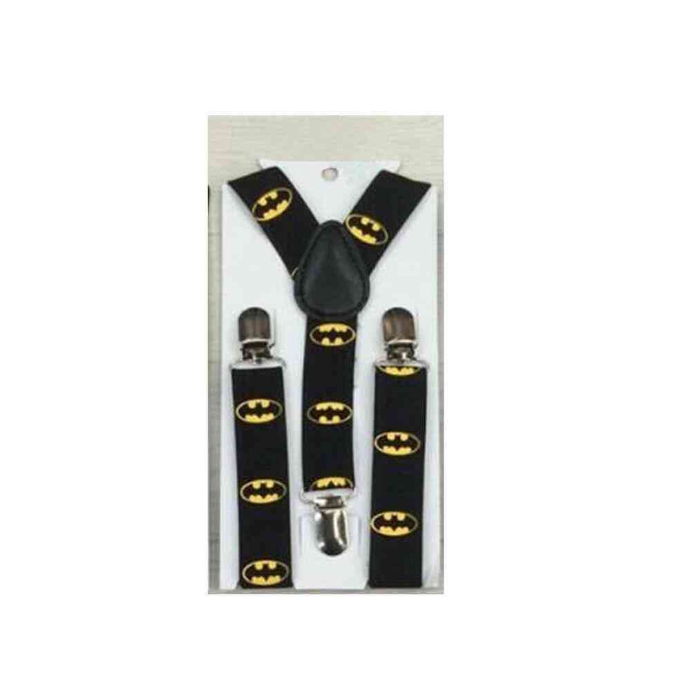 Fashion Suspenders Elastic Y-back Braces Print Trousers