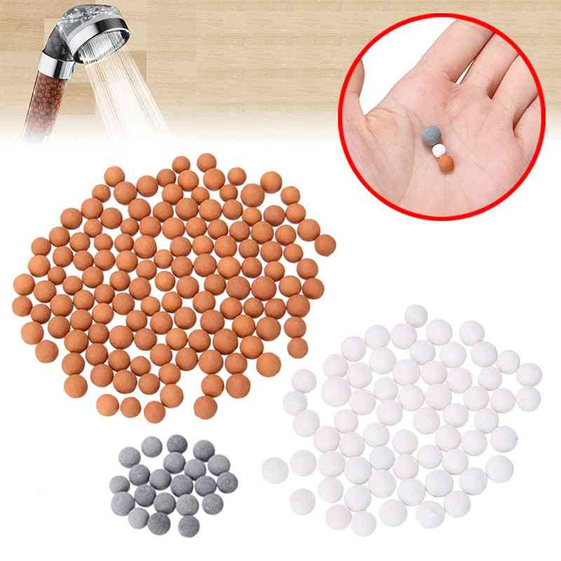 Mineral Replacing Bead Negative Ions Ceramic Energy Balls For Shower Head Filter