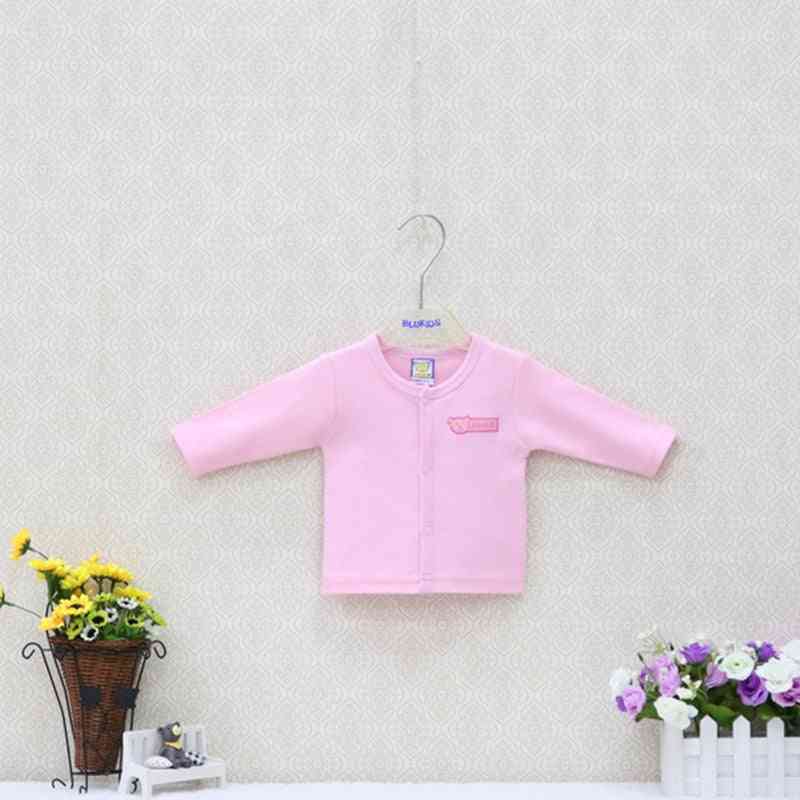 Little And 100% Cotton Shirts -long-sleeved Blouse