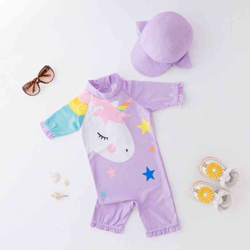 Baby Swimwear Set With Inflatable Arm Band