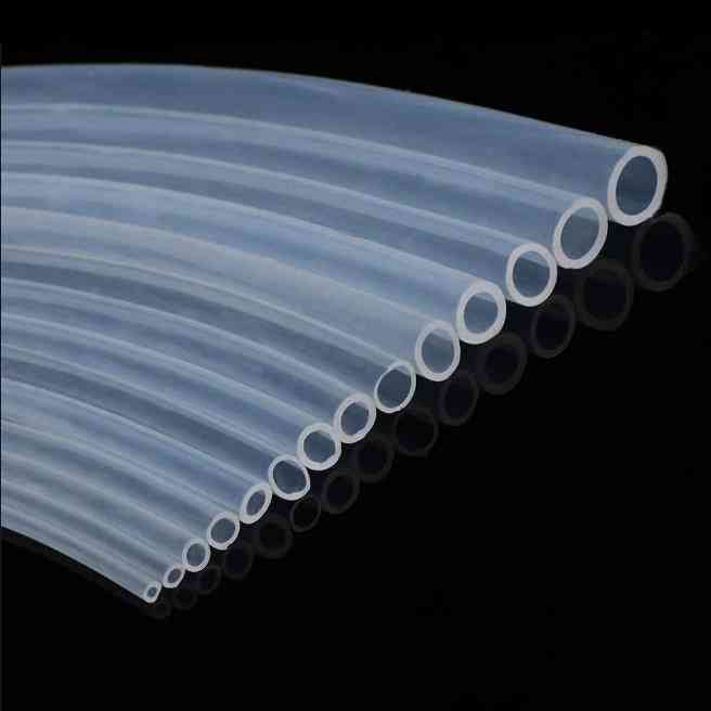 10m / 1lot хранителна безвкусна прозрачна силиконова тръба