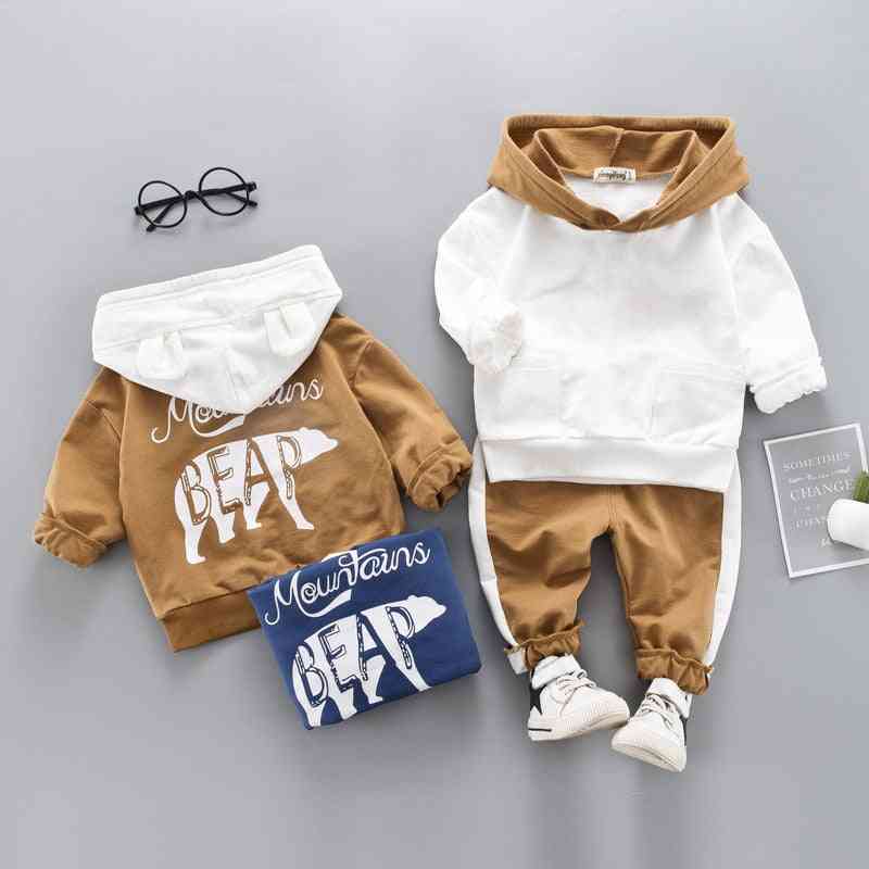 Autumn/winter Newborn Clothes-hoodie And Pants Set