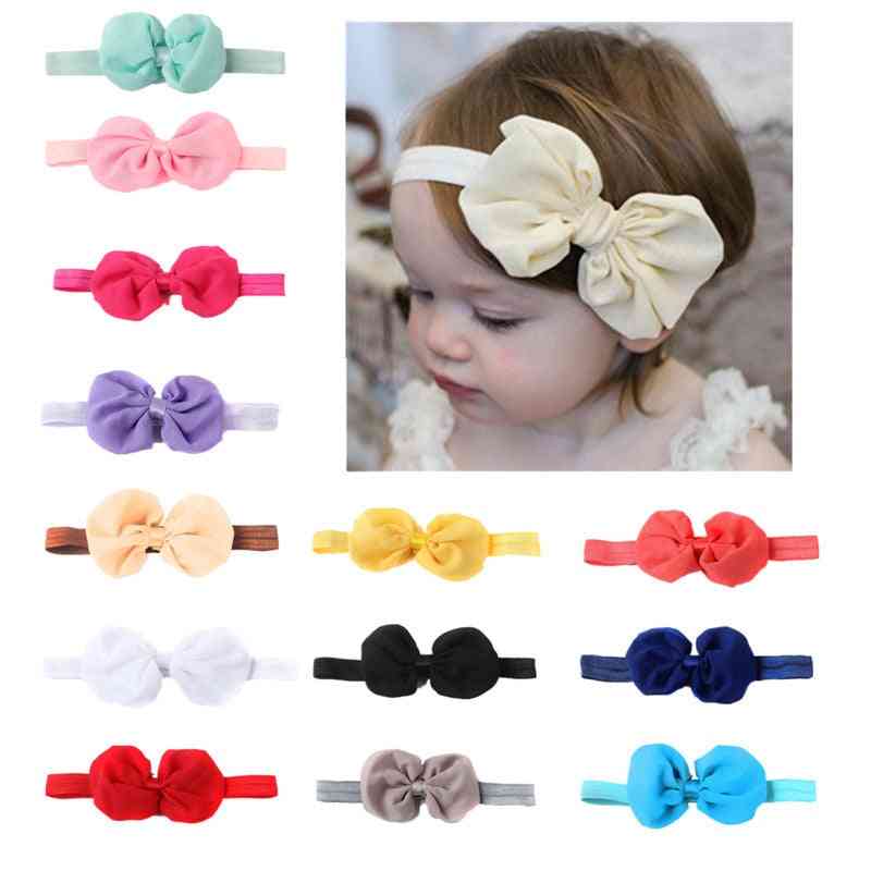 Newborn Bow, Hairband -headband Cute 3d Flower Style