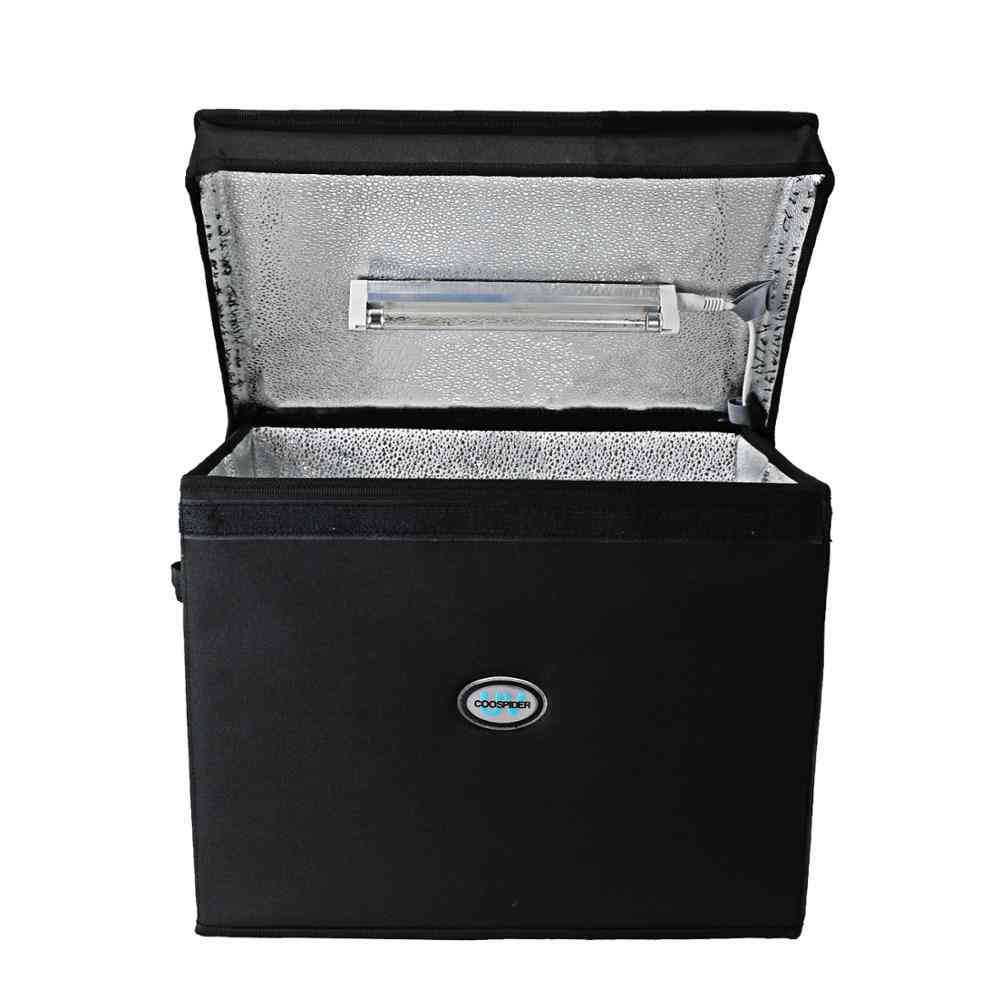 9.4 Gallons Uv Lamp Bag Ultraviolet Box With Uvc Linear Light