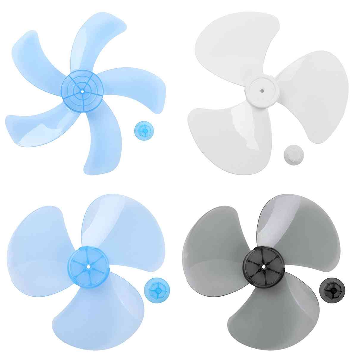 Plastic Fan Blade- Three/five Leaves With Nut Cover