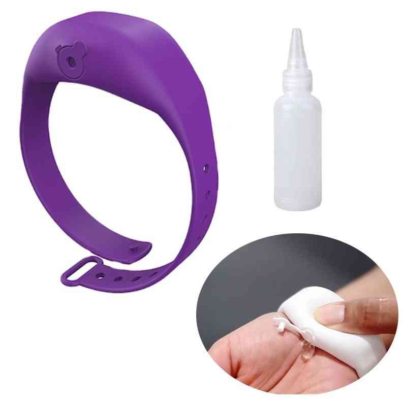 Silicone Hand Wristband, Automatic Dispenser Bracelet
