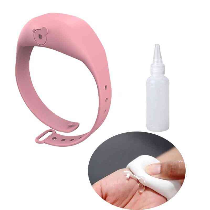 Silicone Hand Wristband, Automatic Dispenser Bracelet